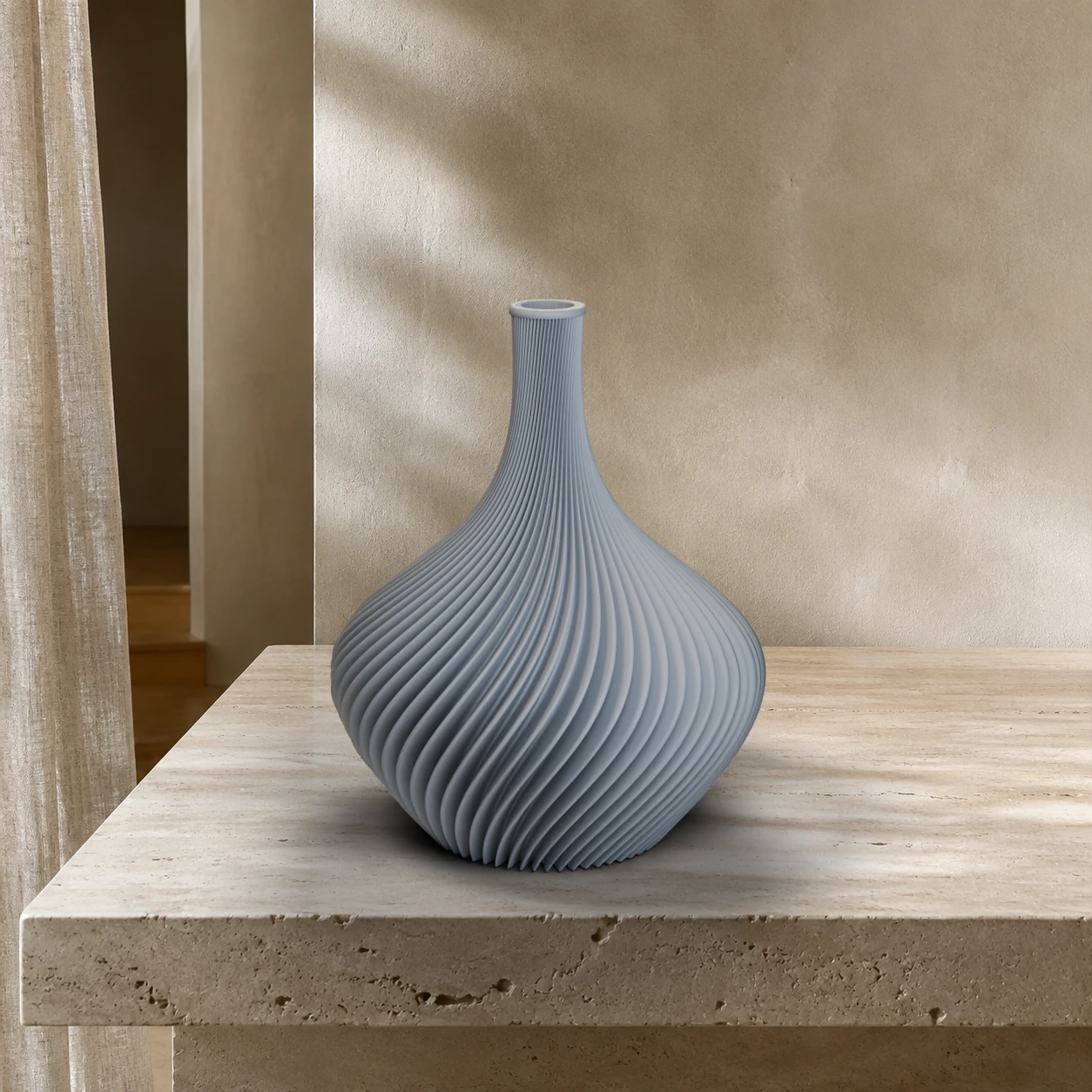 Vaso Amelie in colore Ash Gray