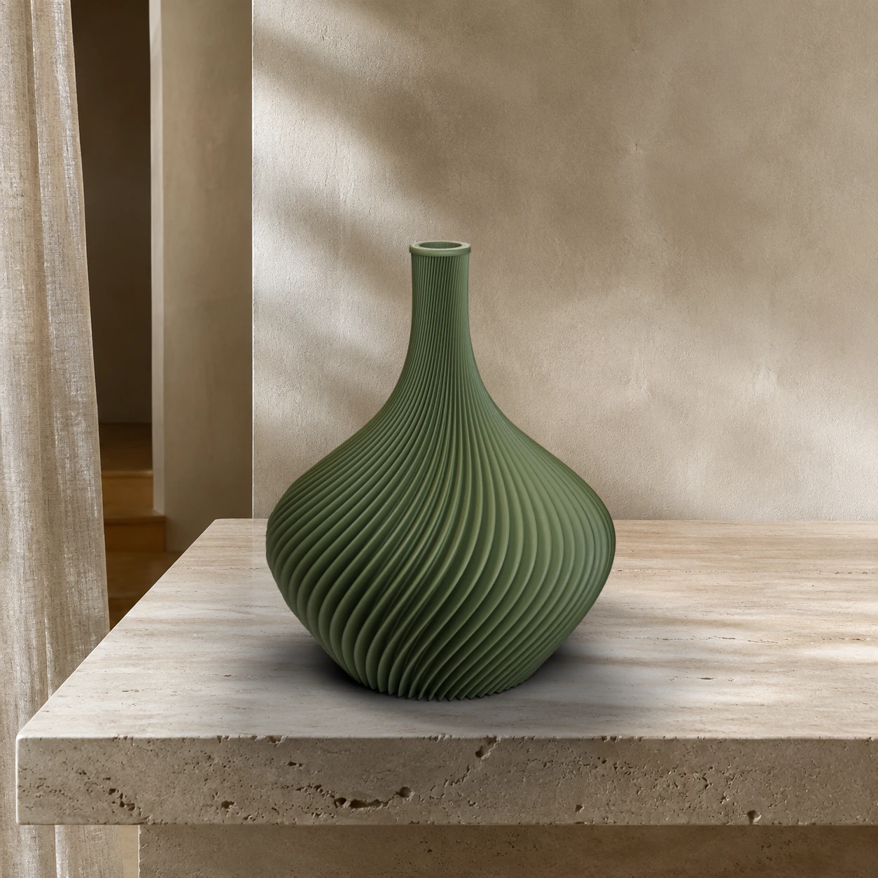 Vaso Amelie in colore Dark Green