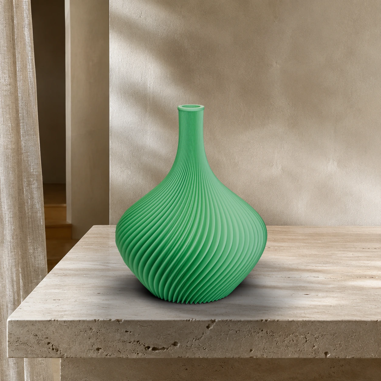 Vaso Amelie in colore Grass Green