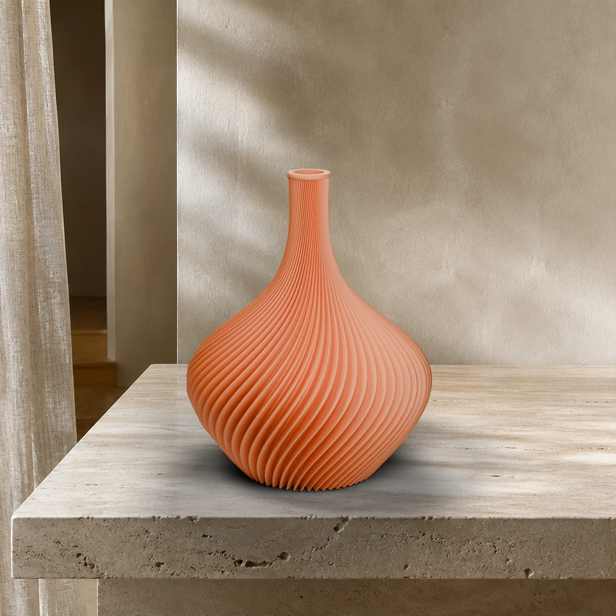 Vaso Amelie in colore Mandarin Orange