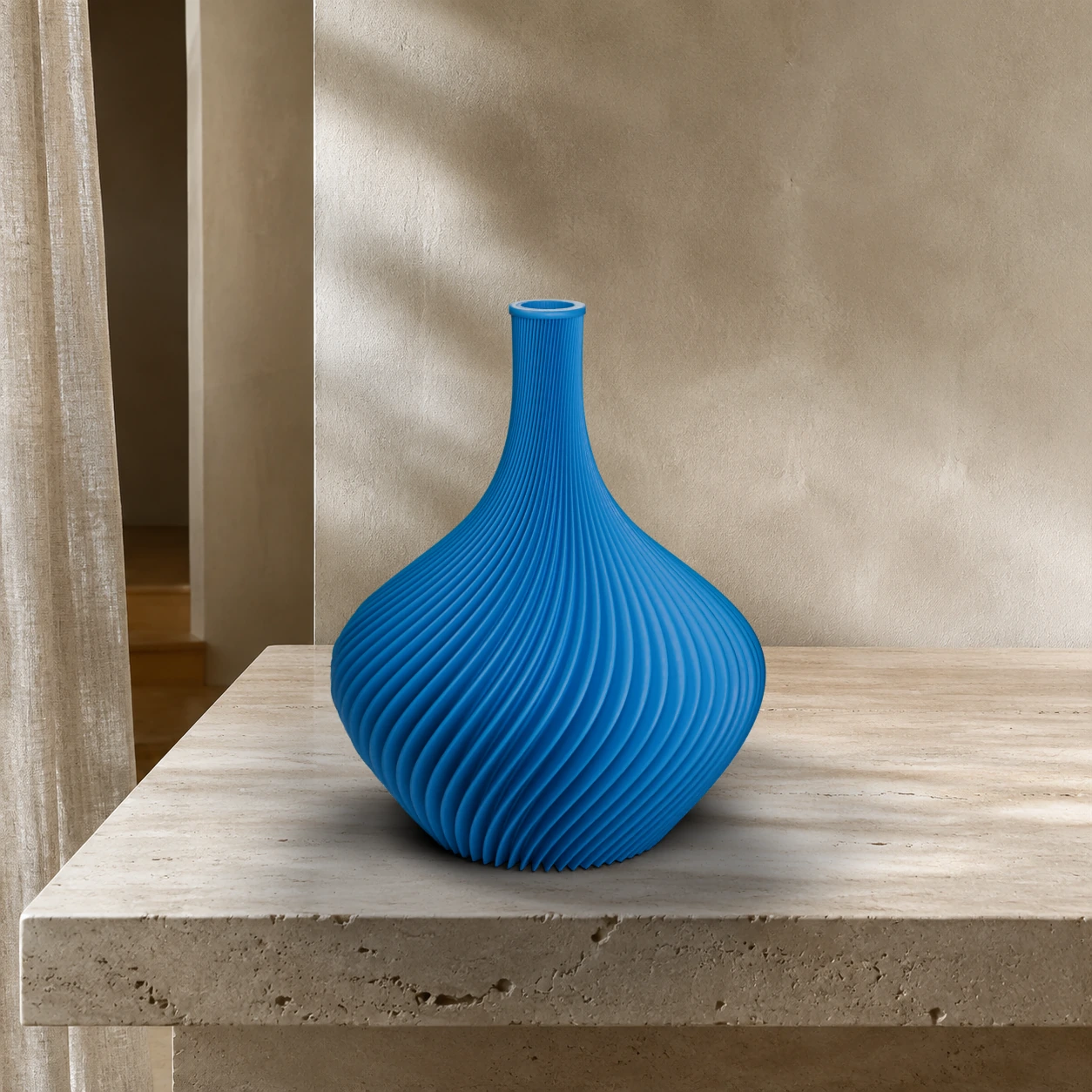 Vaso Amelie in colore Marine Blue
