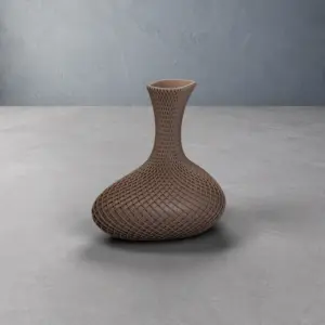 Vaso Argegno in colore Dark Brown