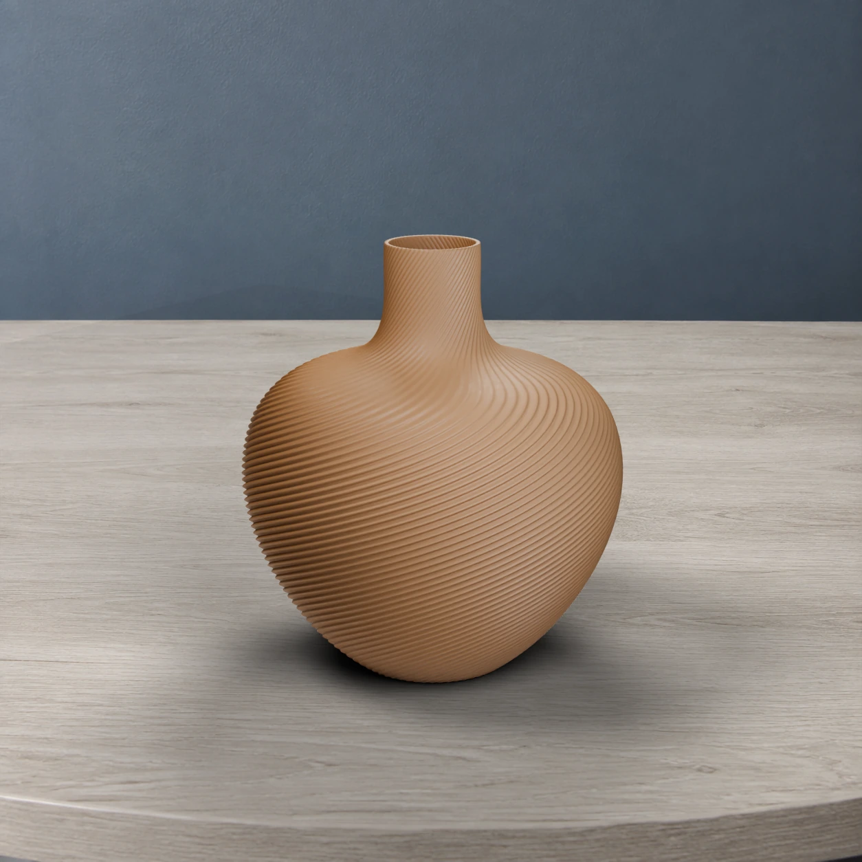 Vaso Cubano in colore Caramel