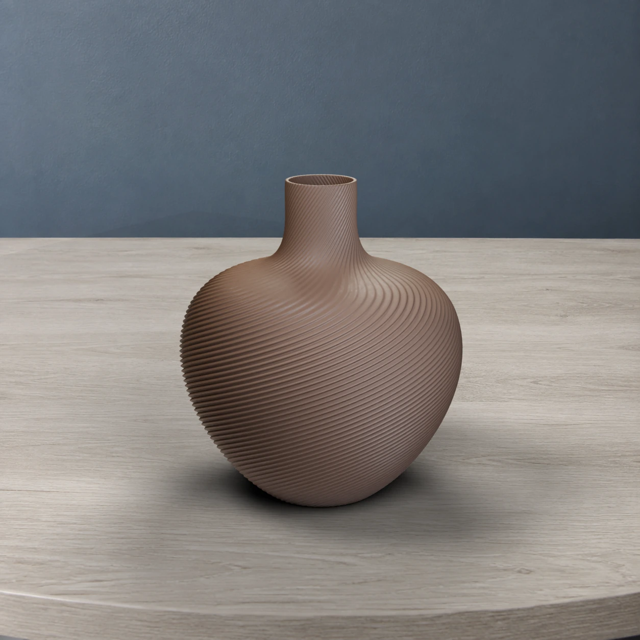 Vaso Cubano in colore Dark Brown