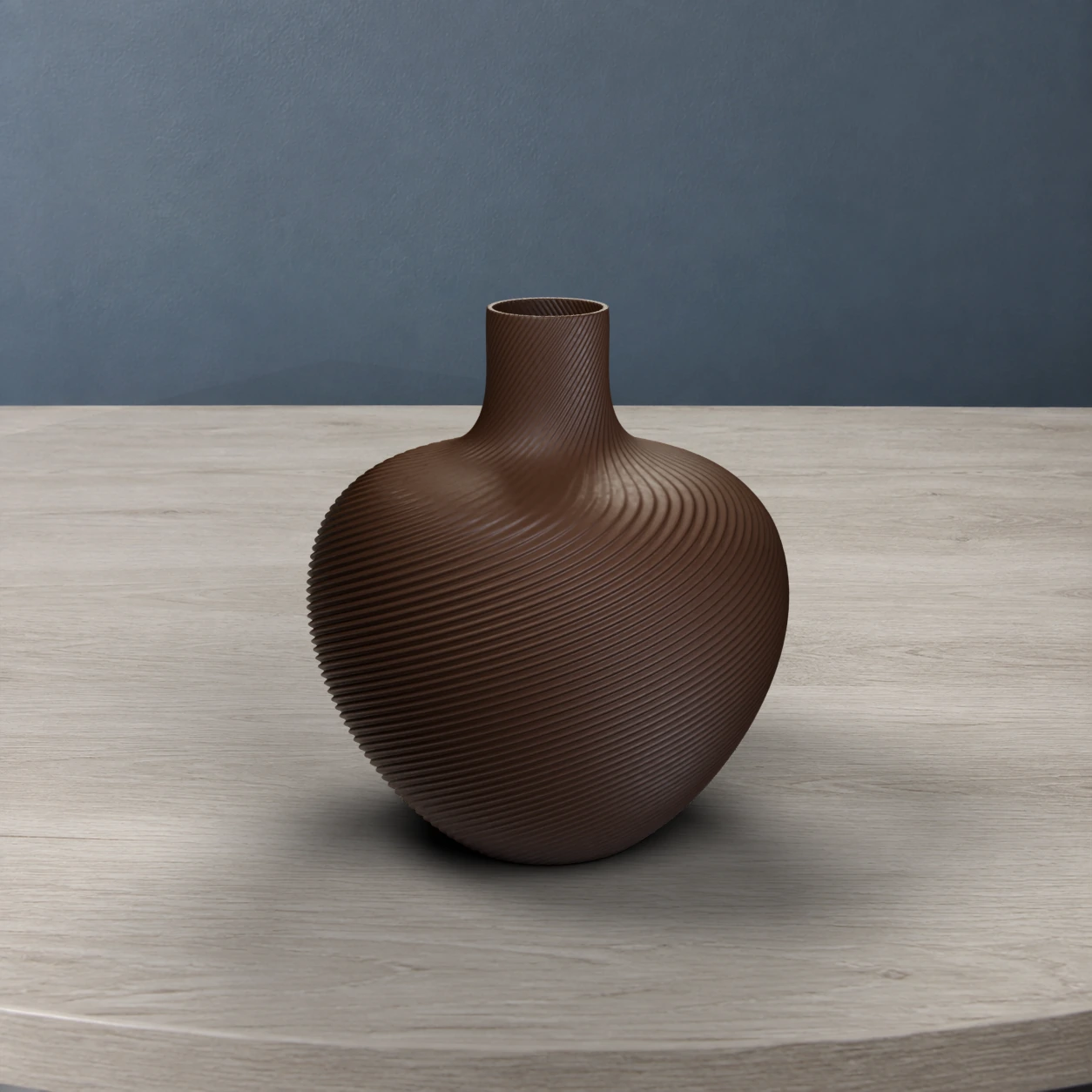 Vaso Cubano in colore Dark Chocolate