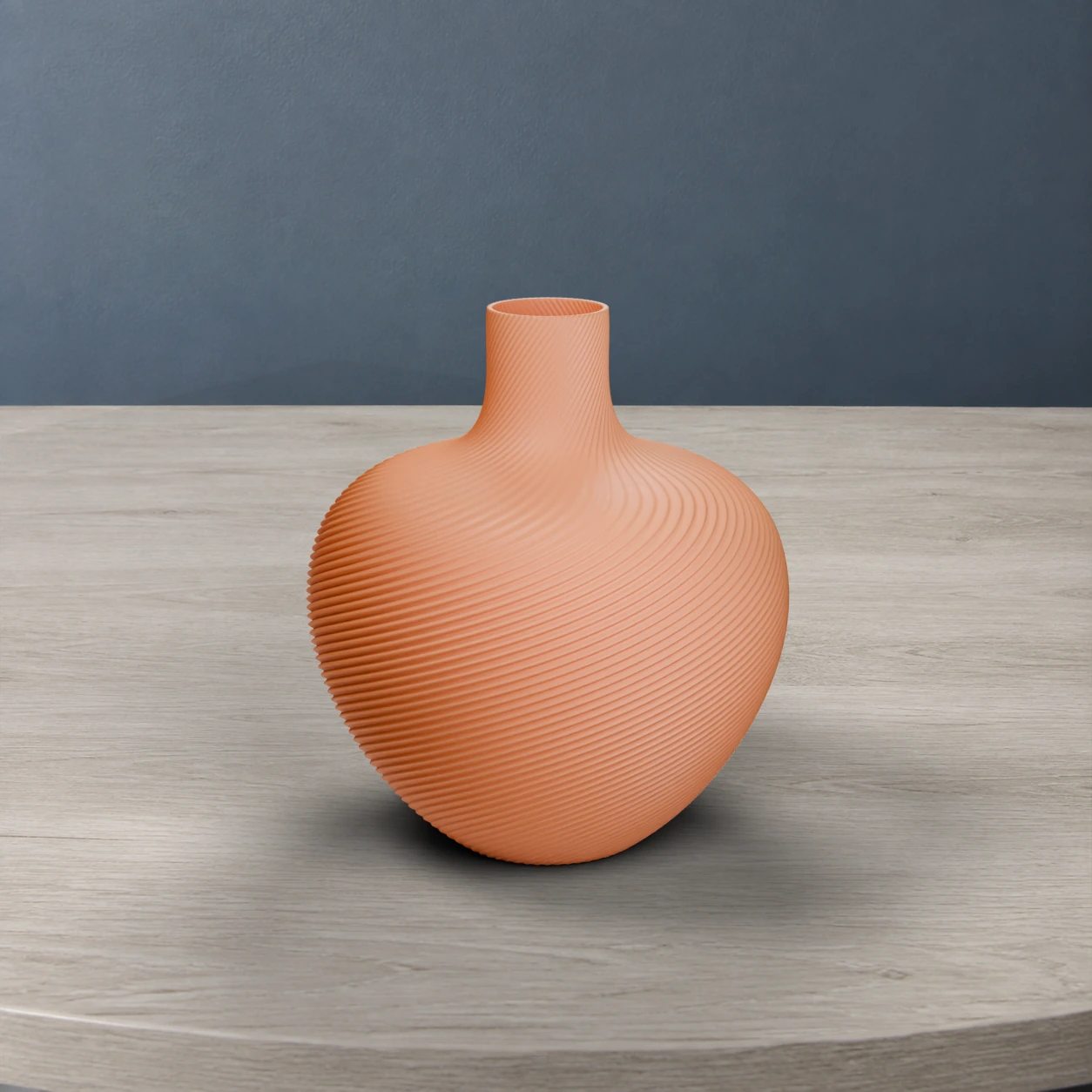 Vaso Cubano in colore Mandarin Orange