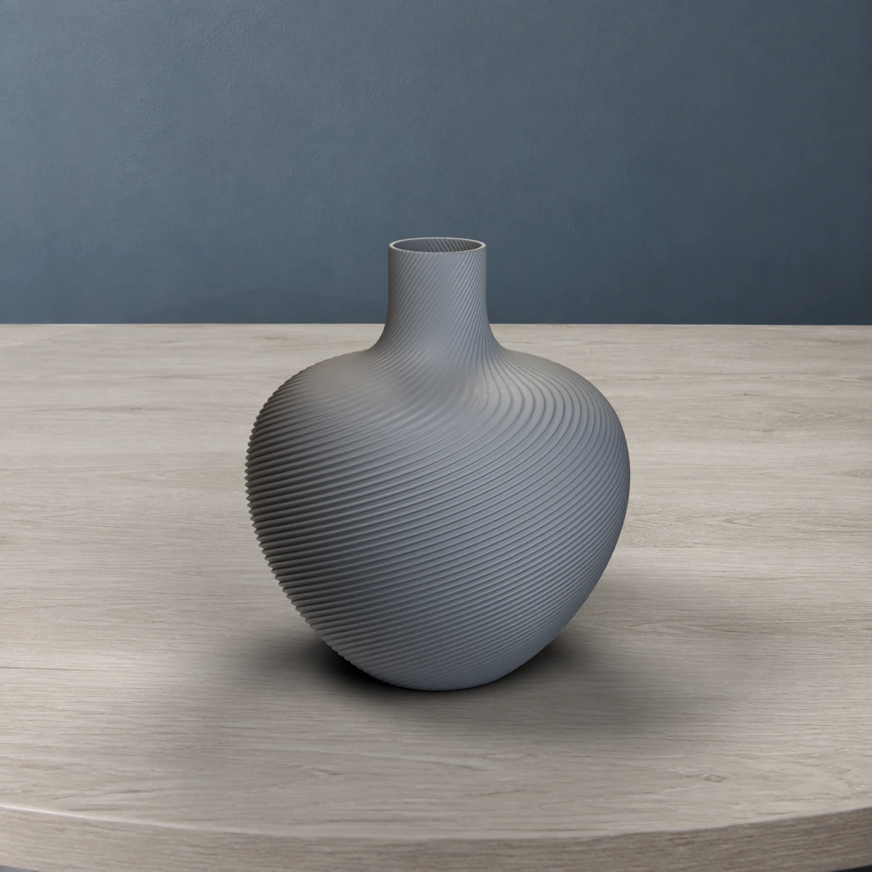 Vaso Cubano in colore Nardo Gray