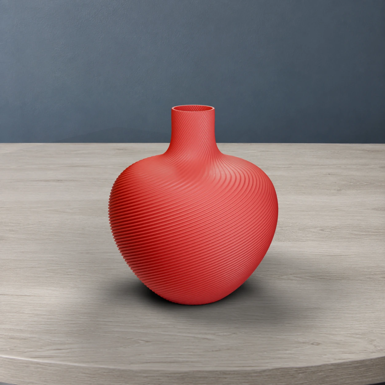 Vaso Cubano in colore Scarlet Red