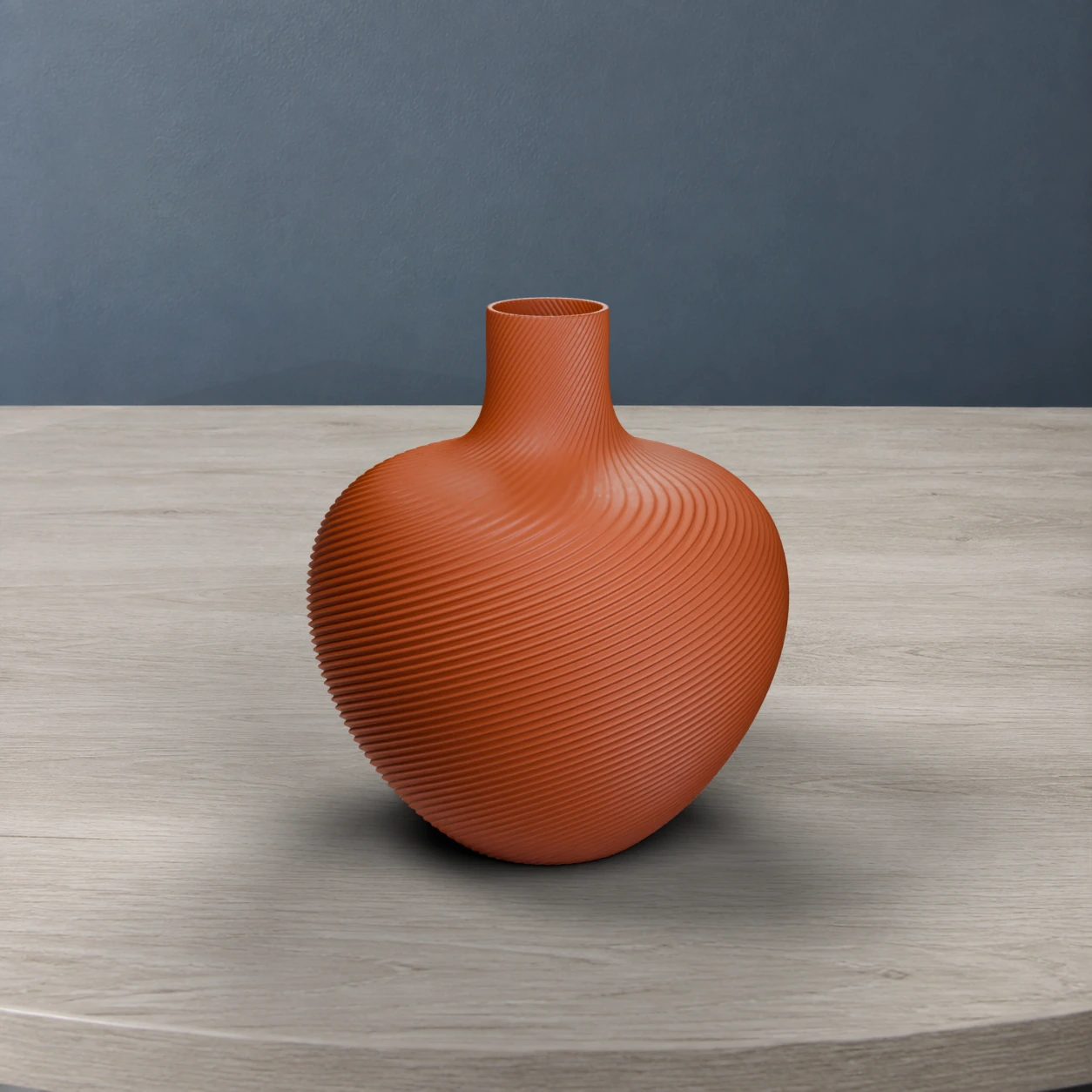 Vaso Cubano in colore Terracotta