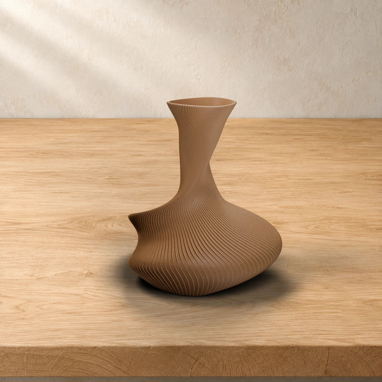 Vaso Dongo in colore Caramel
