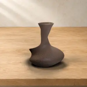 Vaso Dongo in colore Dark Brown