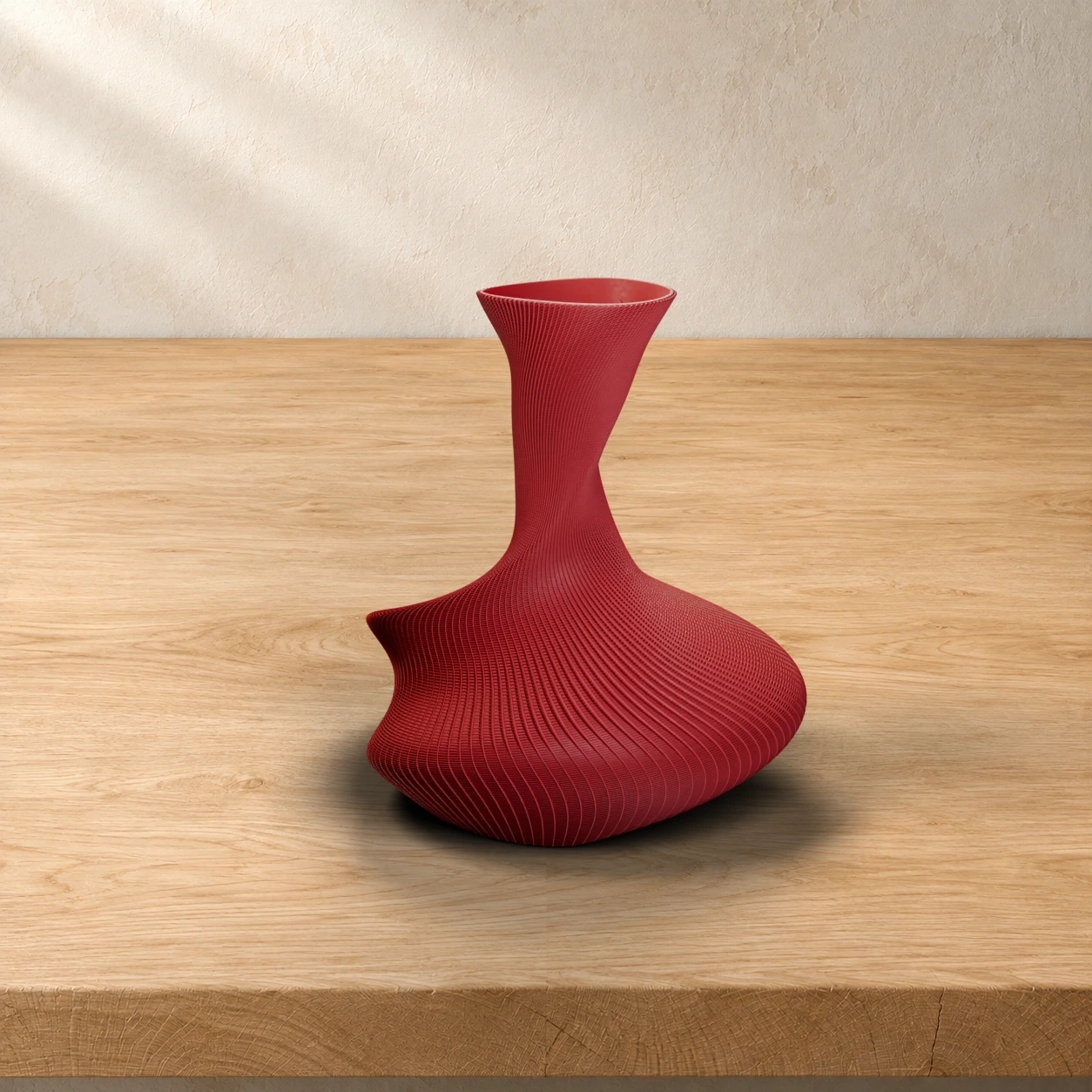 Vaso Dongo in colore Dark Red