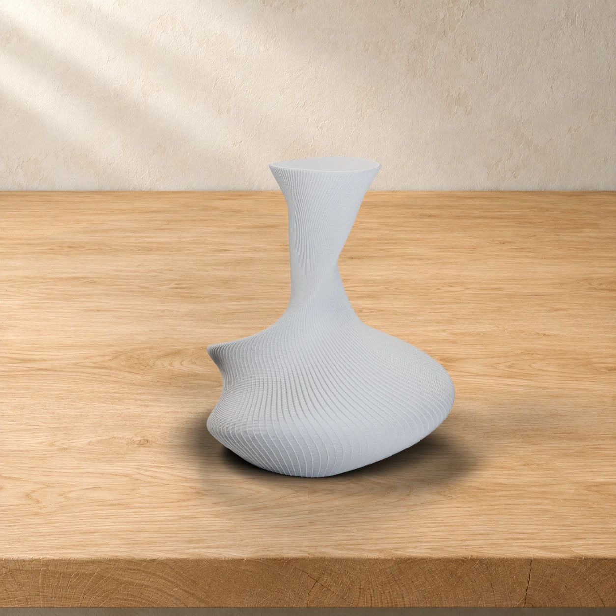 Vaso Dongo in colore Ivory White