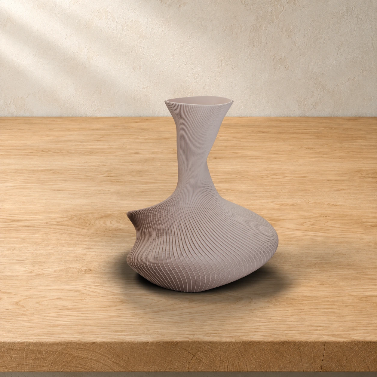 Vaso Dongo in colore Latte Brown