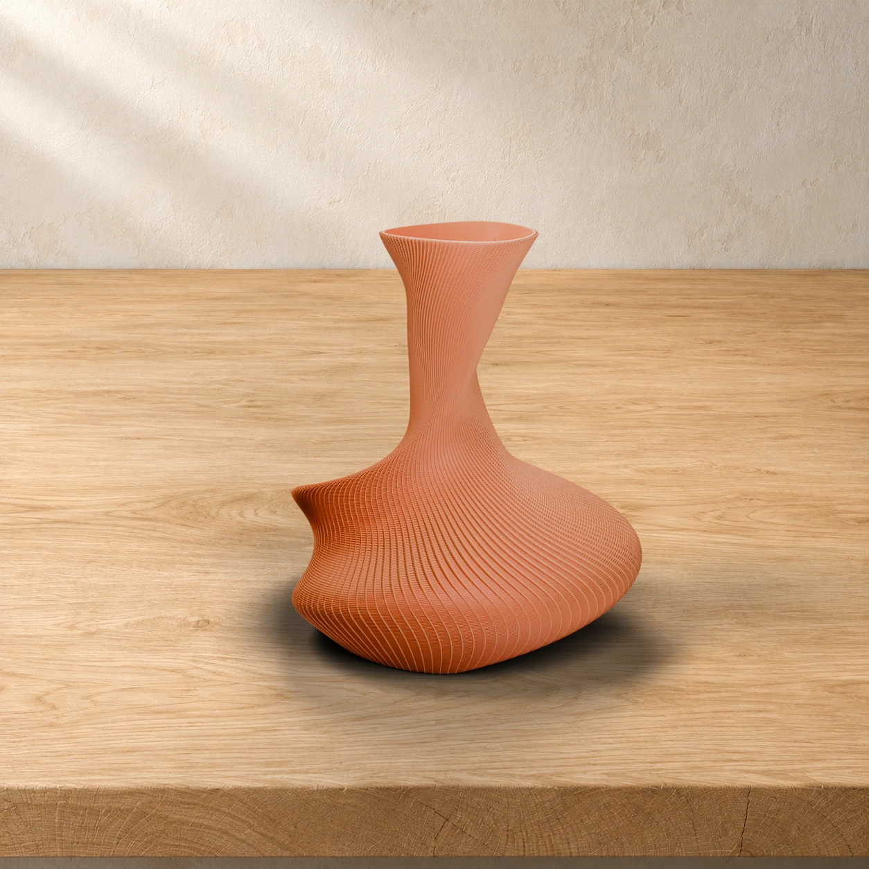 Vaso Dongo in colore Mandarin Orange
