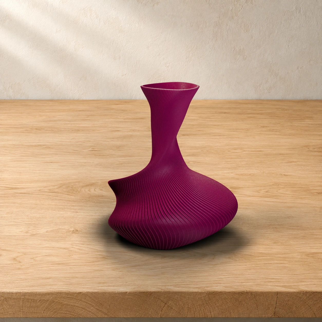 Vaso Dongo in colore Plum