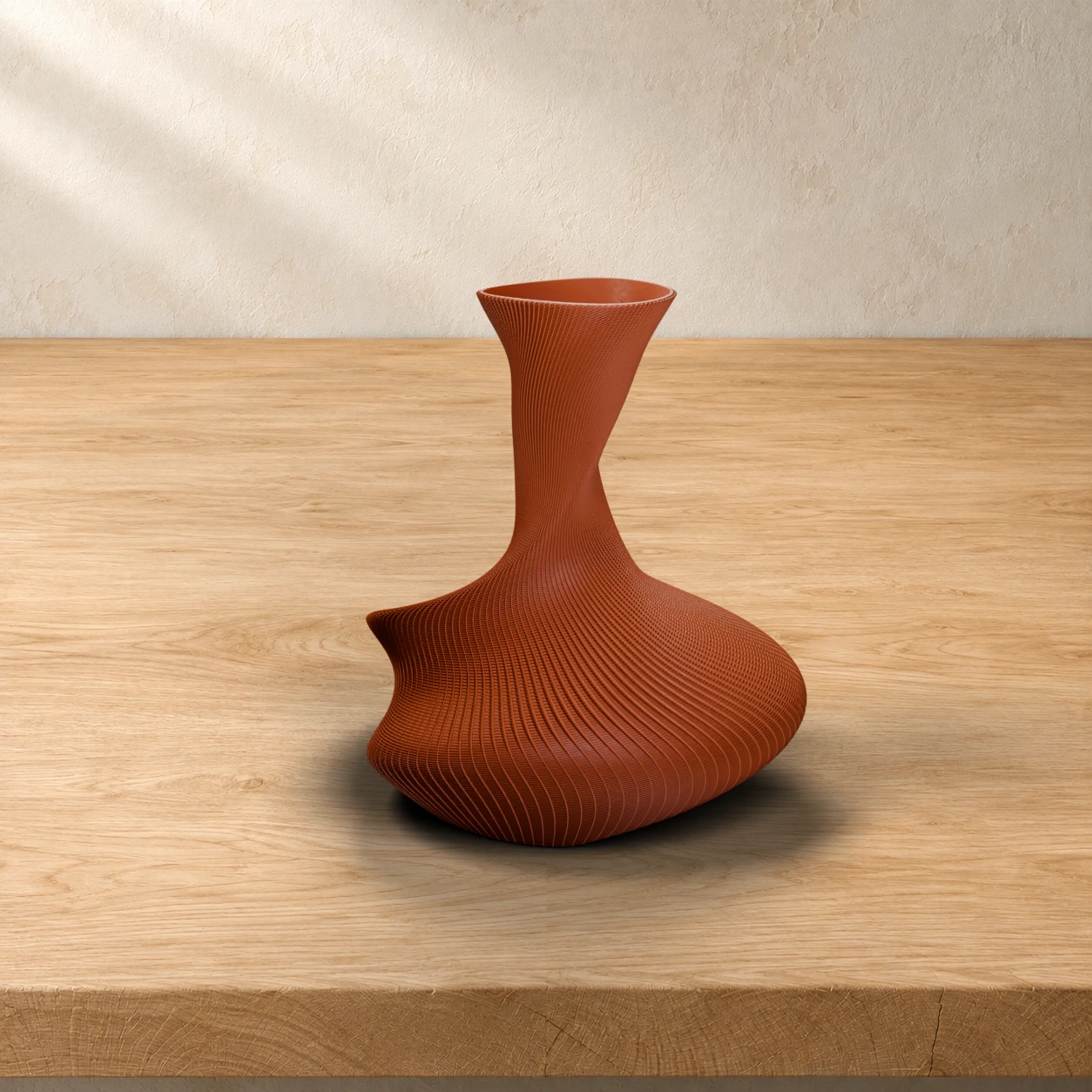 Vaso Dongo in colore Terracotta