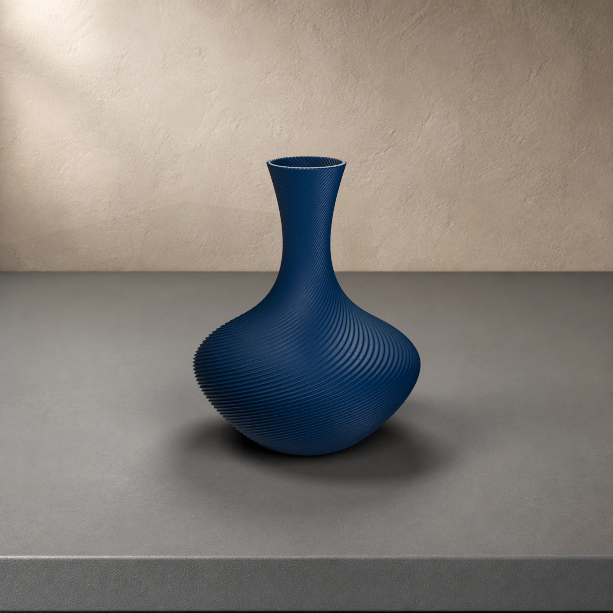 Vaso Gilda in colore Dark Blue