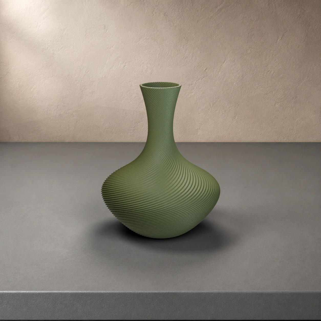 Vaso Gilda in colore Dark Green
