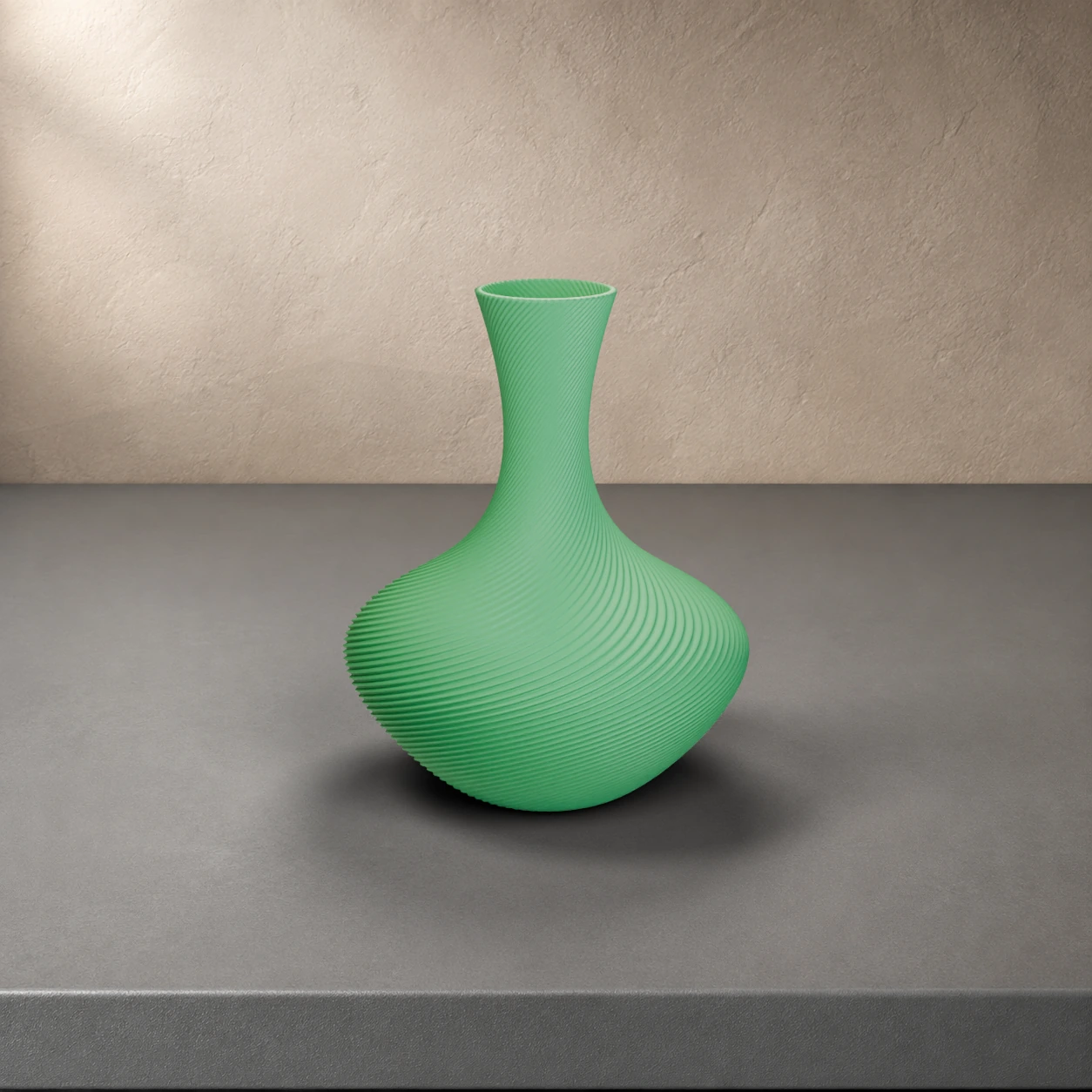 Vaso Gilda in colore Grass Green