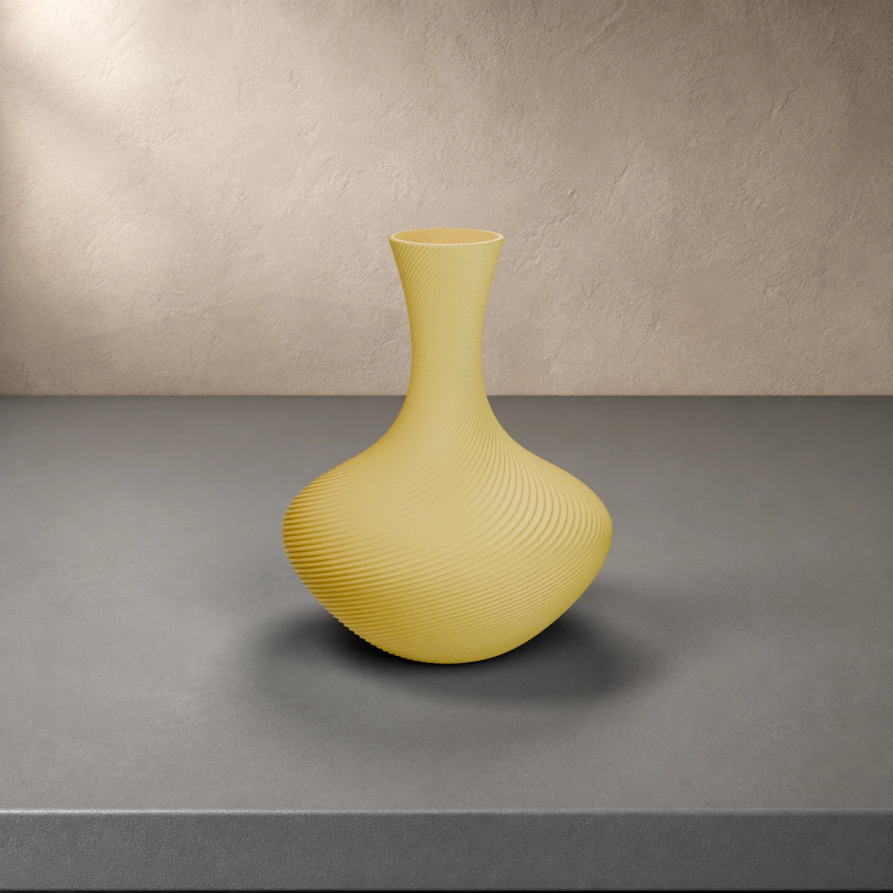Vaso Gilda in colore Lemon Yellow