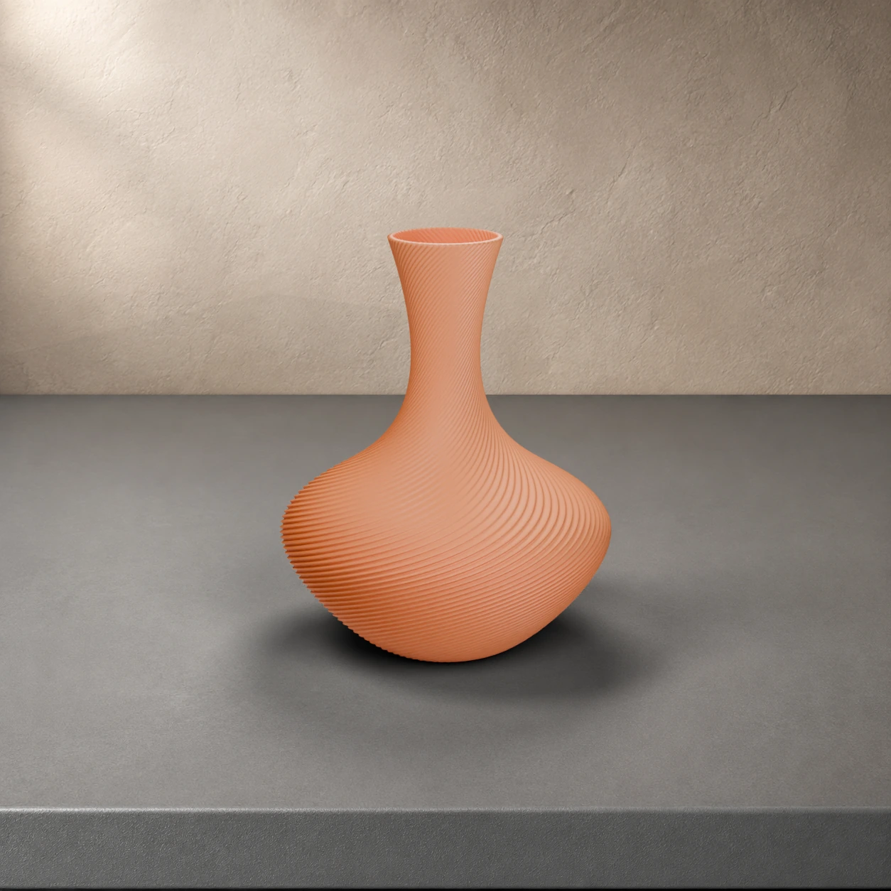 Vaso Gilda in colore Mandarin Orange