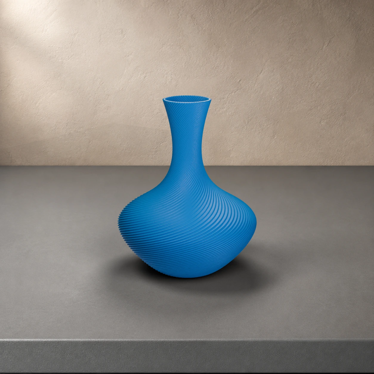 Vaso Gilda in colore Marine Blue