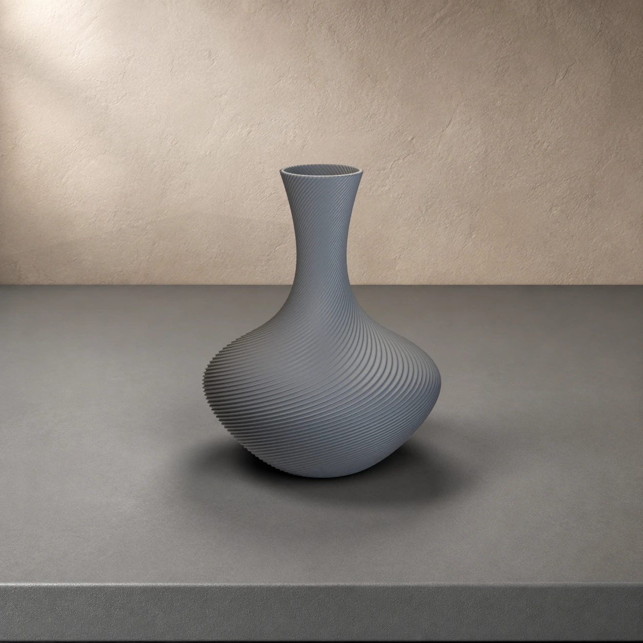 Vaso Gilda in colore Nardo Gray