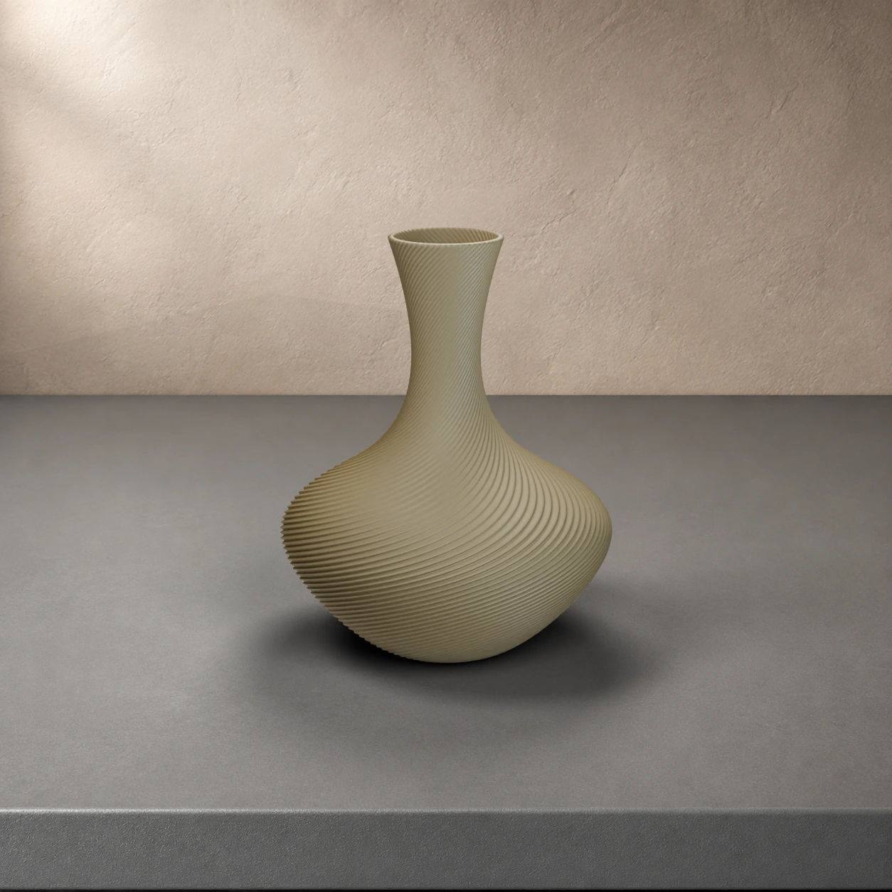Vaso Gilda in colore Sage Green