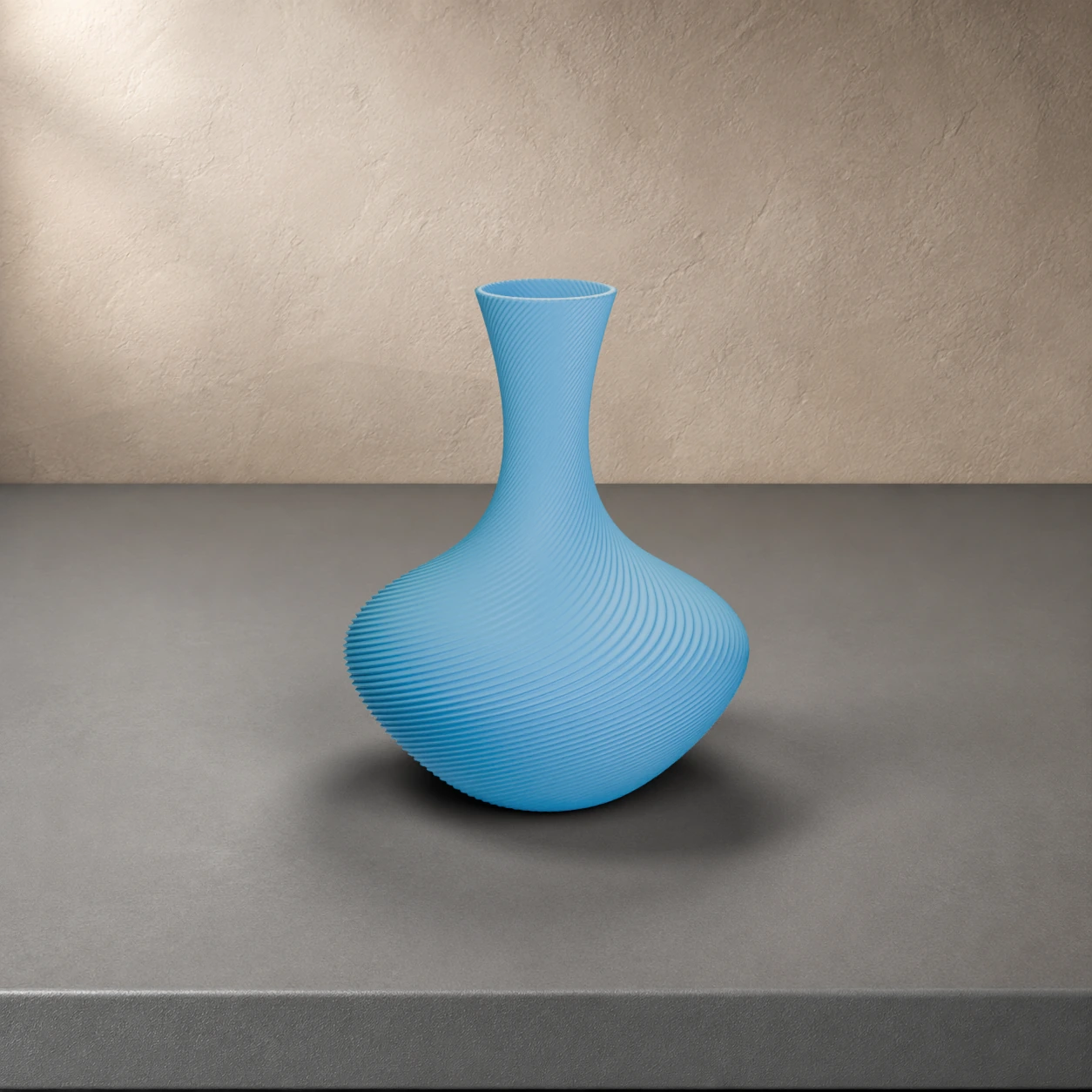 Vaso Gilda in colore Sky Blue
