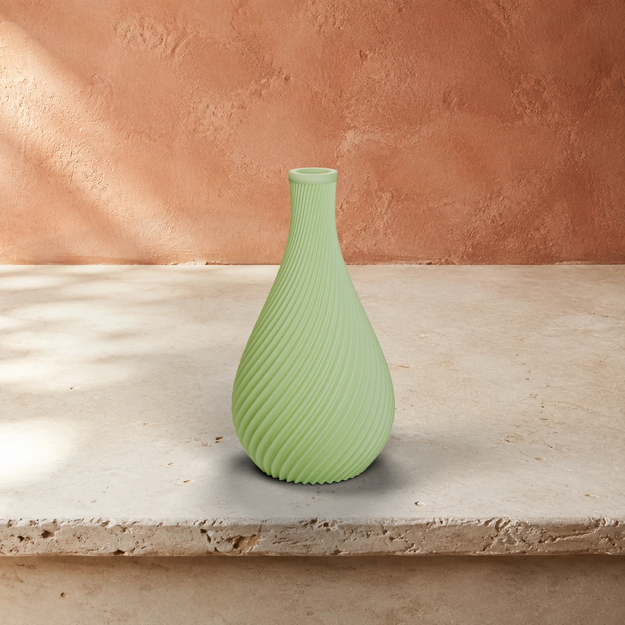 Vaso Ginevra in colore Apple Green