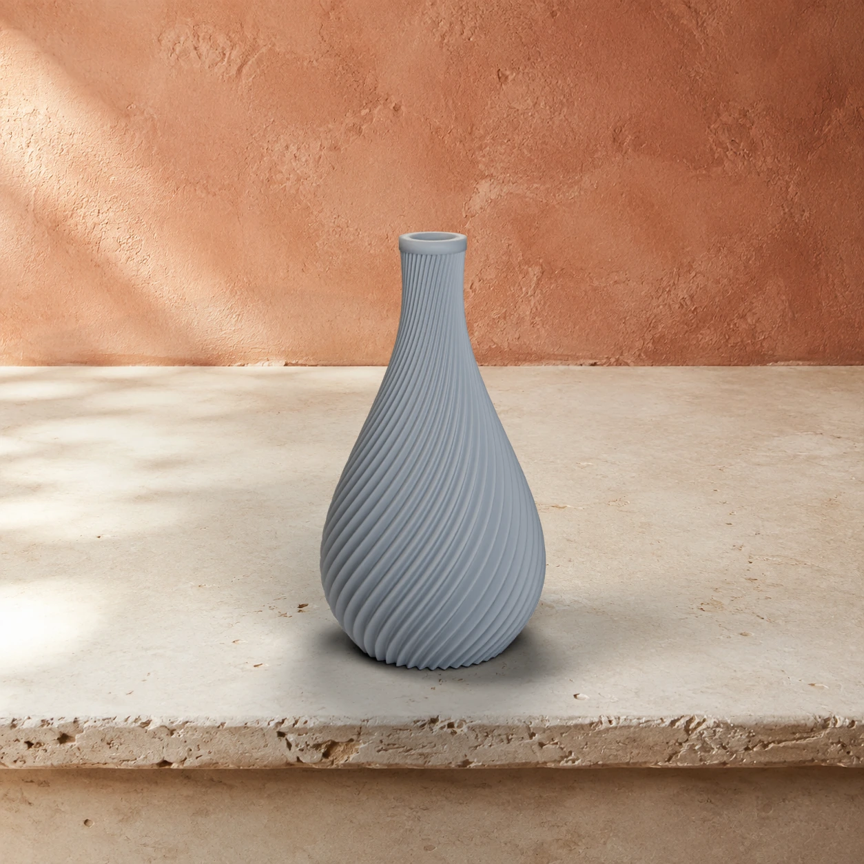 Vaso Ginevra in colore Ash Gray