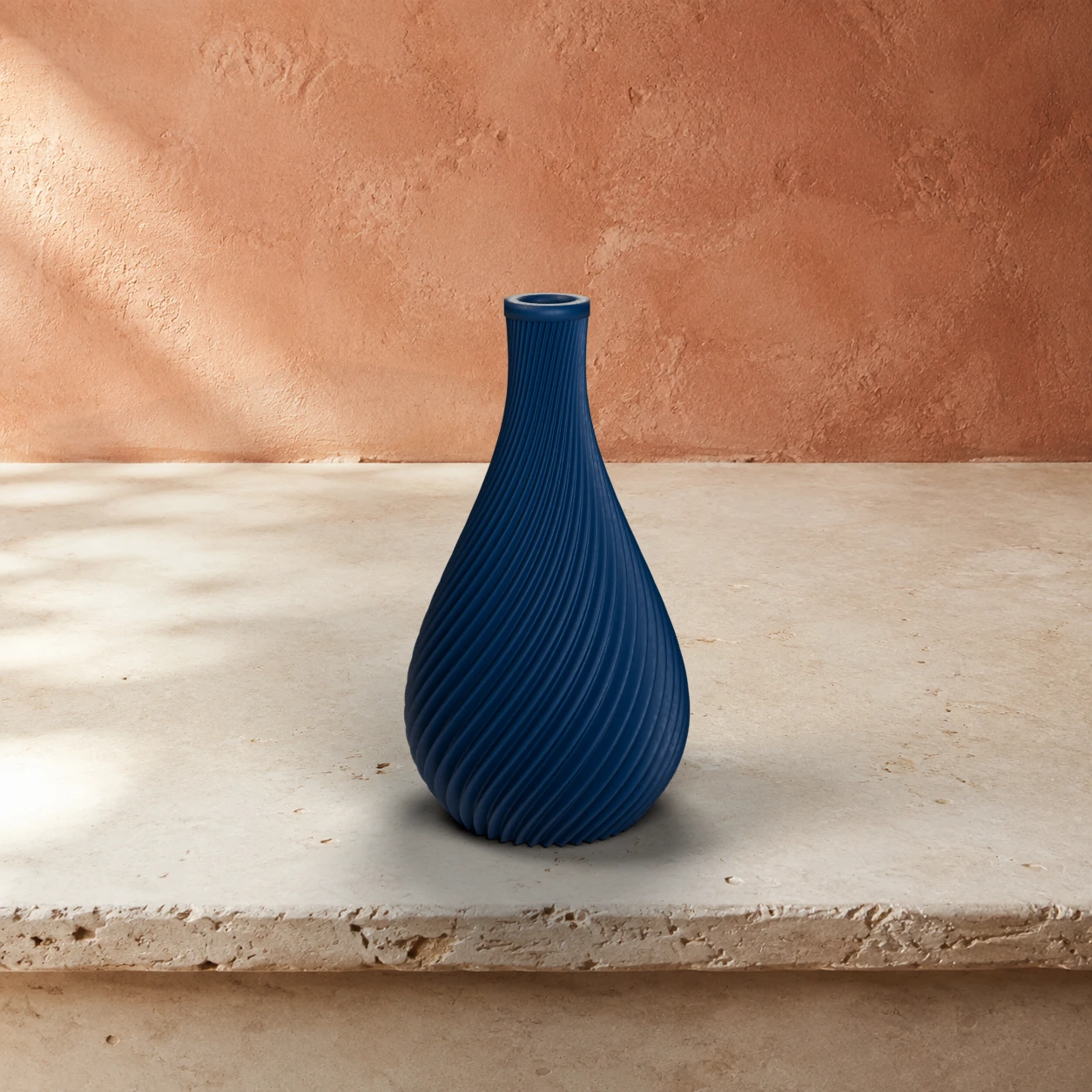 Vaso Ginevra in colore Dark Blue