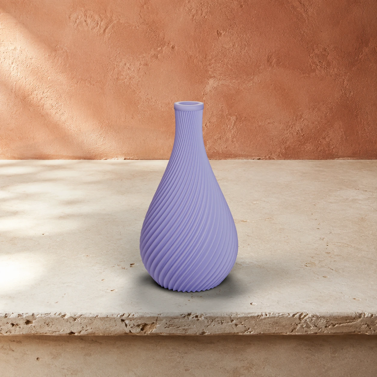 Vaso Ginevra in colore Lilac Purple