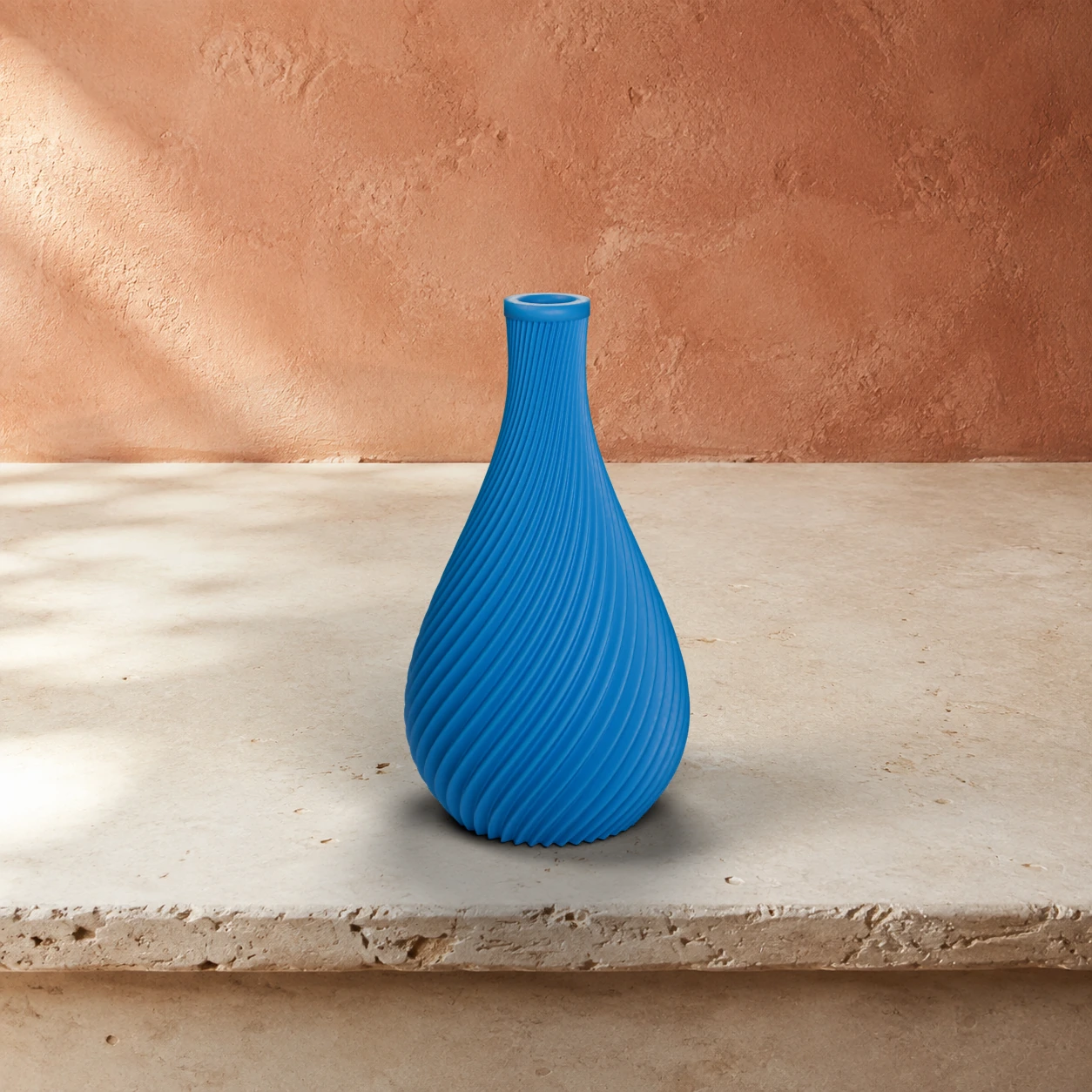 Vaso Ginevra in colore Marine Blue