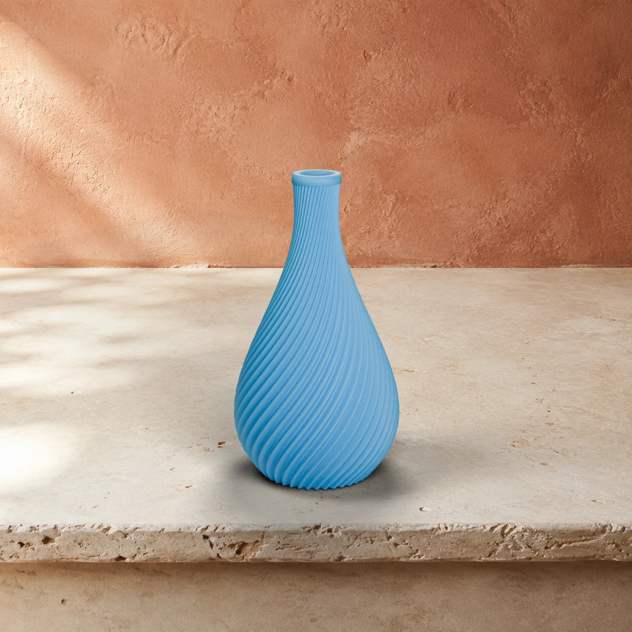 Vaso Ginevra in colore Sky Blue