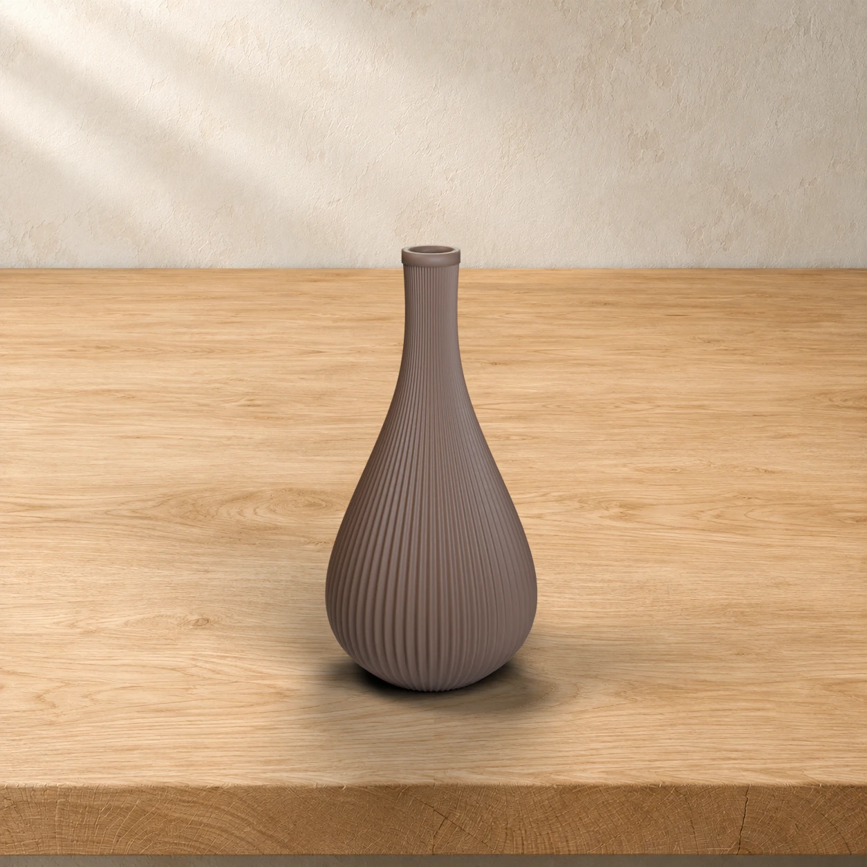 Vaso Lilla in colore Dark Brown