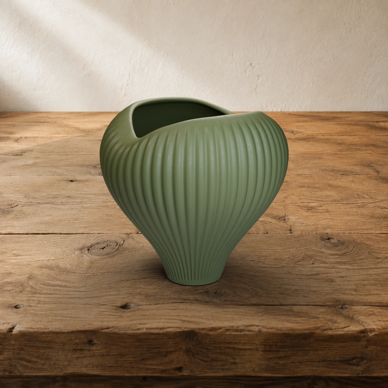 Vaso Love in colore Dark Green