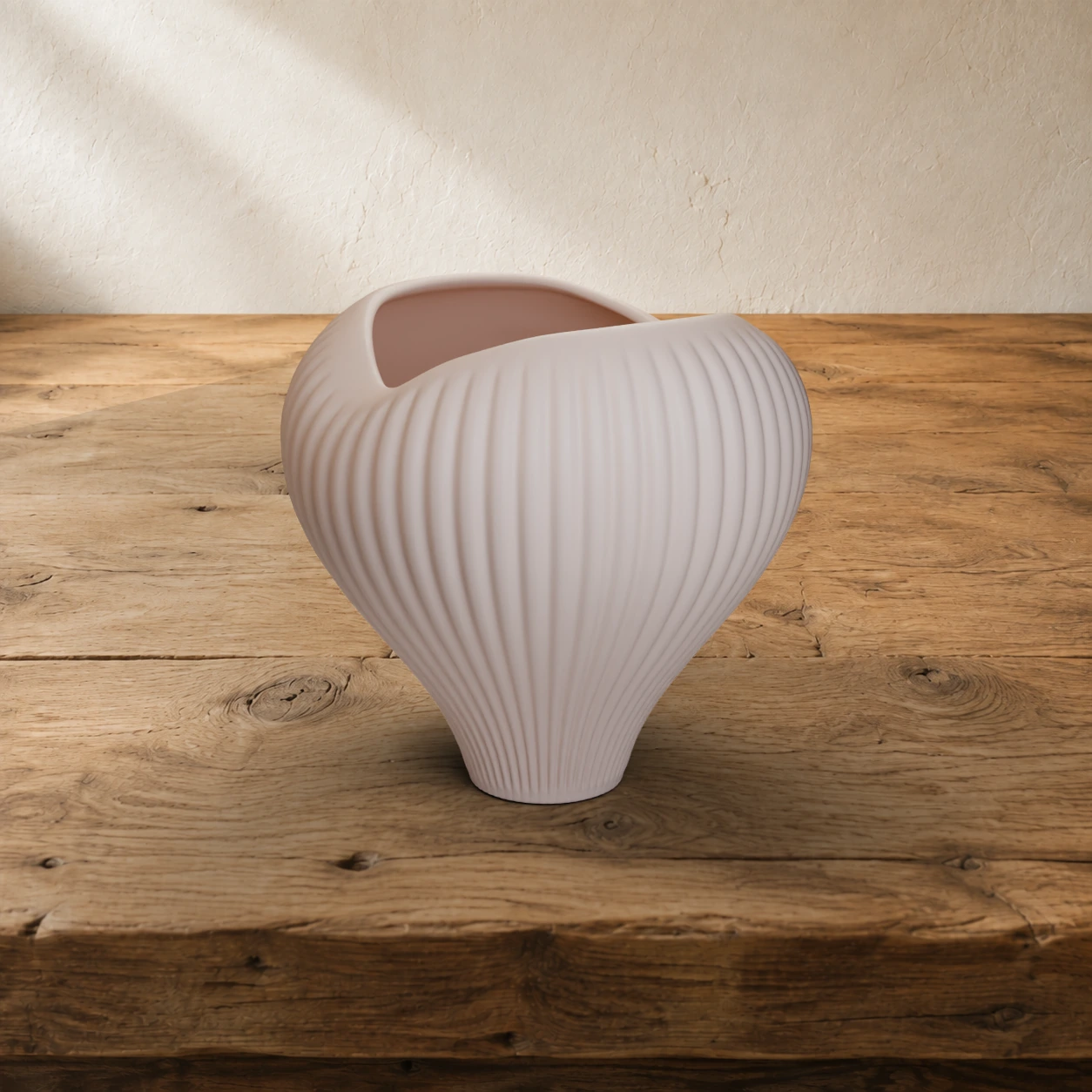 Vaso Love in colore Latte Brown