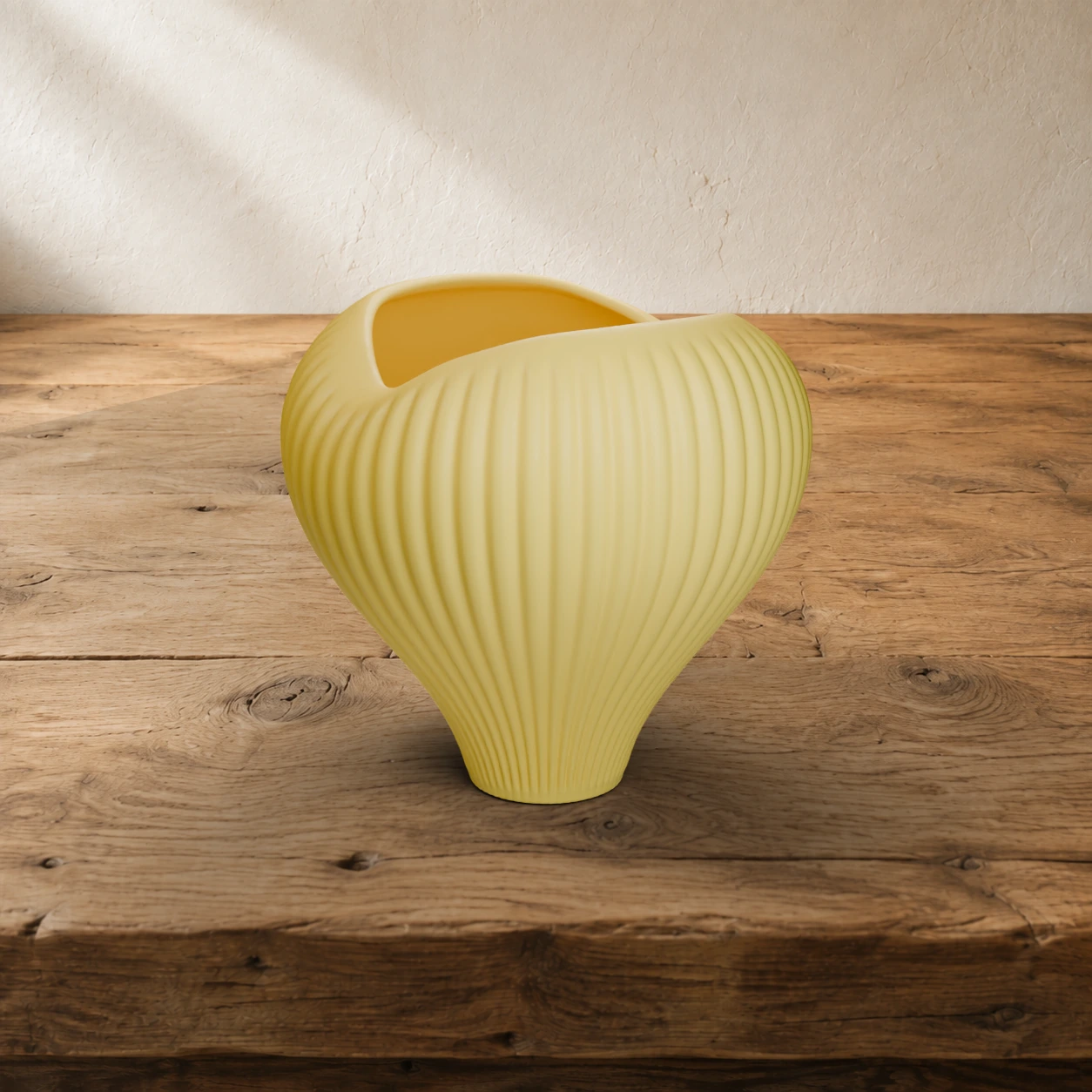 Vaso Love in colore Lemon Yellow