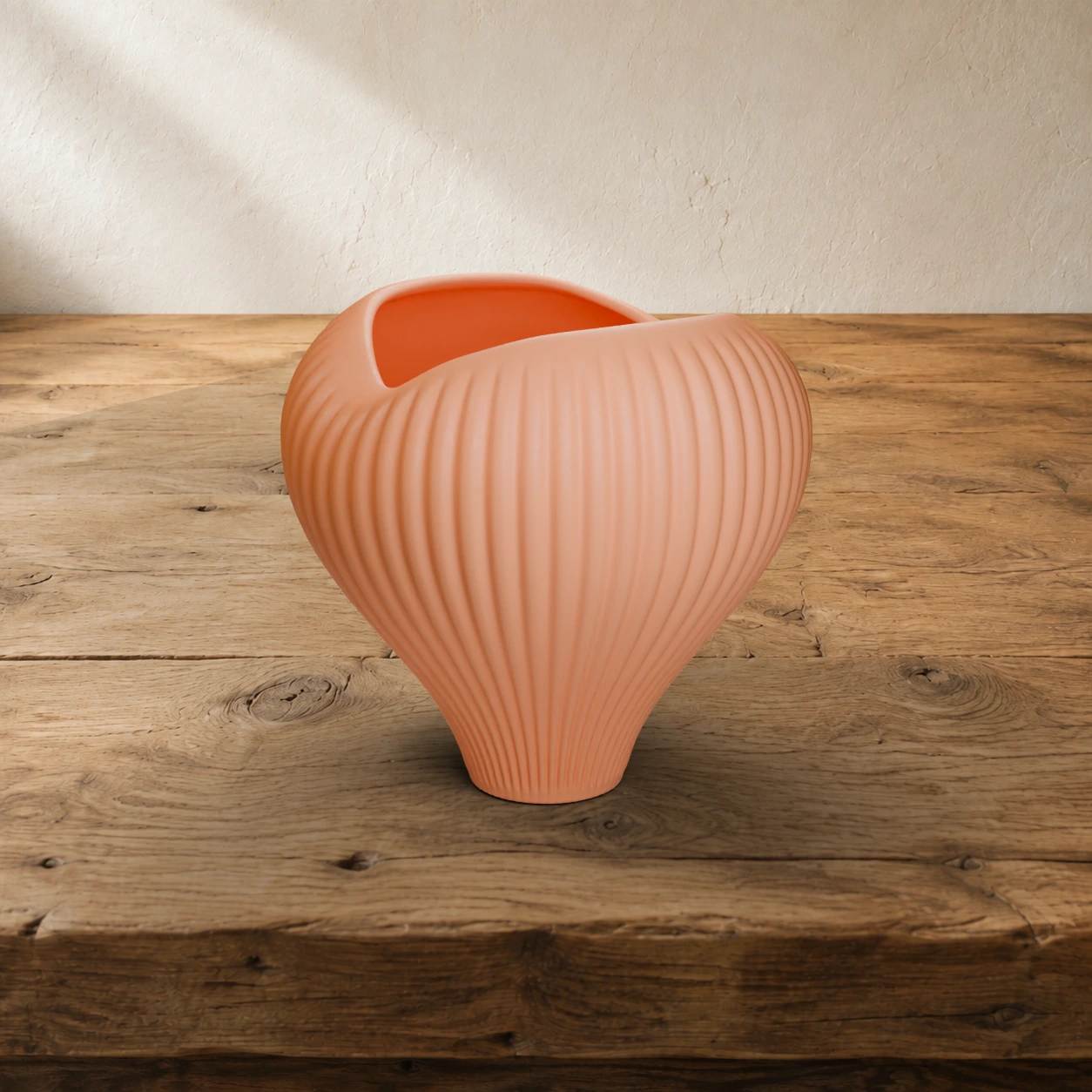 Vaso Love in colore Mandarin Orange