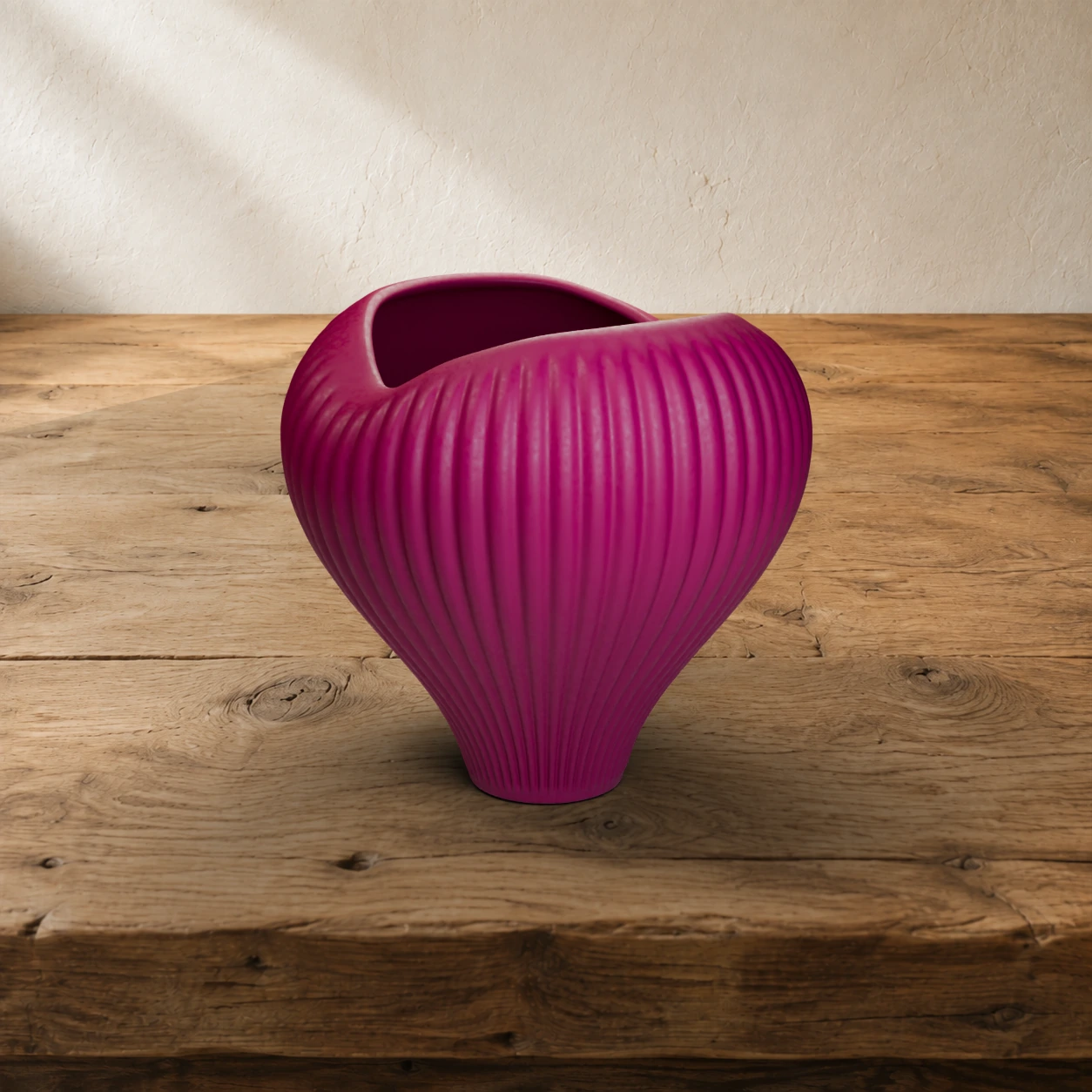 Vaso Love in colore Plum