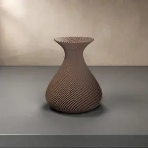 Vaso Nikoletta in colore Dark Brown