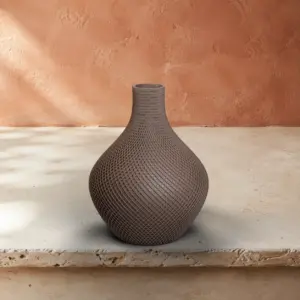 Vaso Perseo in colore Dark Brown