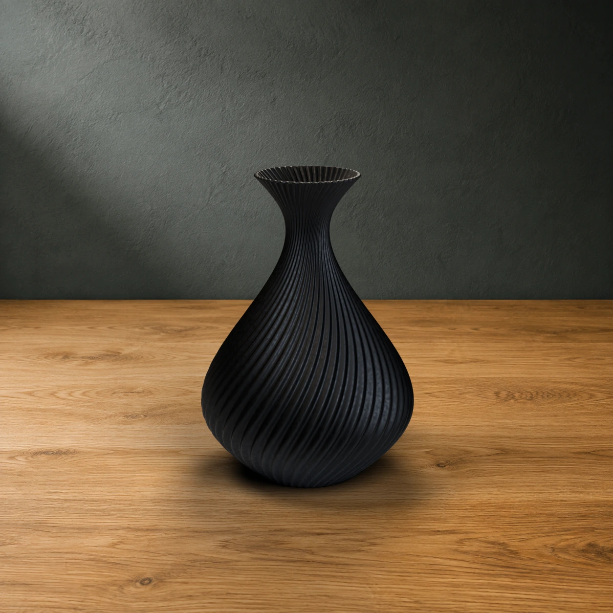 Vaso Pinella in colore Charcoal
