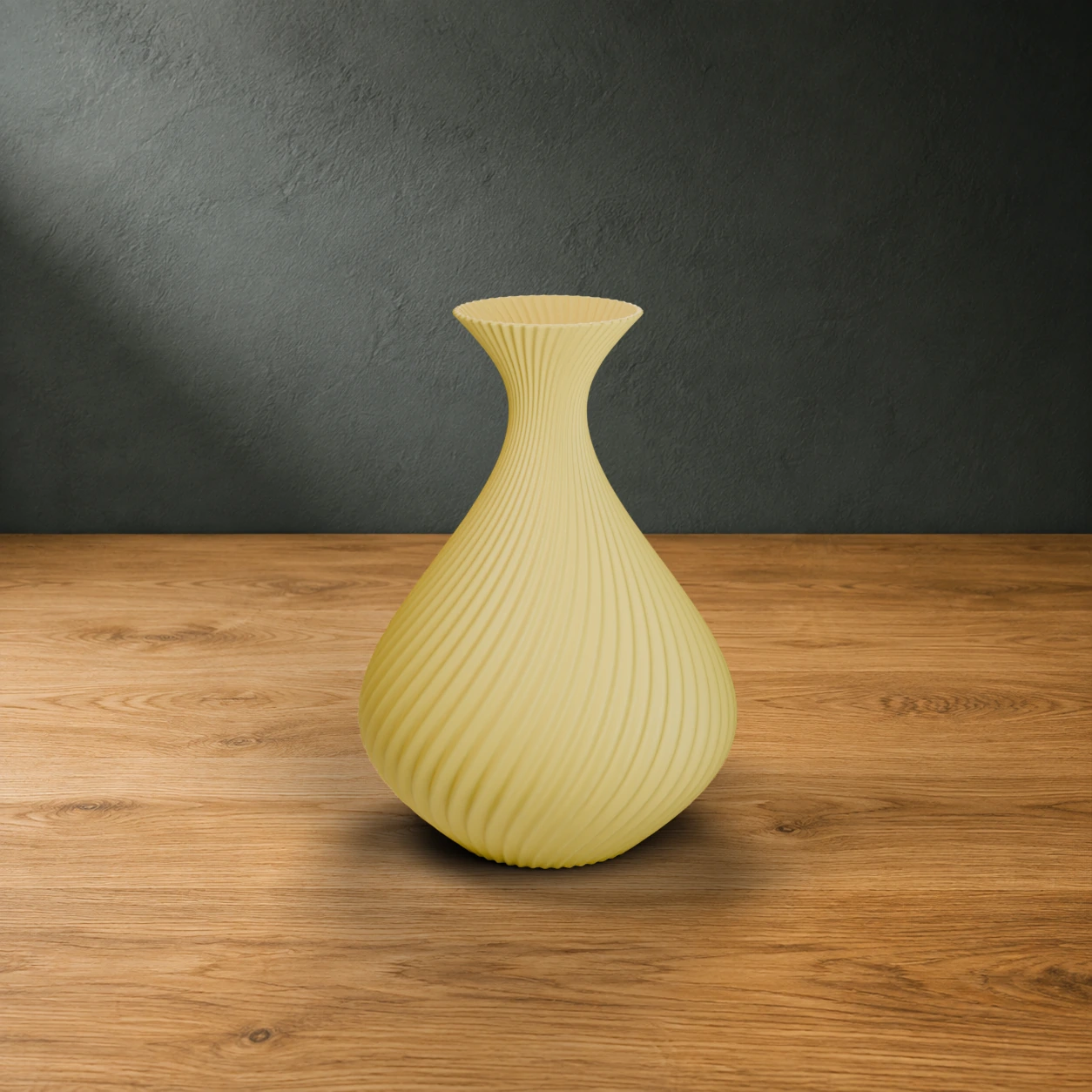 Vaso Pinella in colore Lemon Yellow