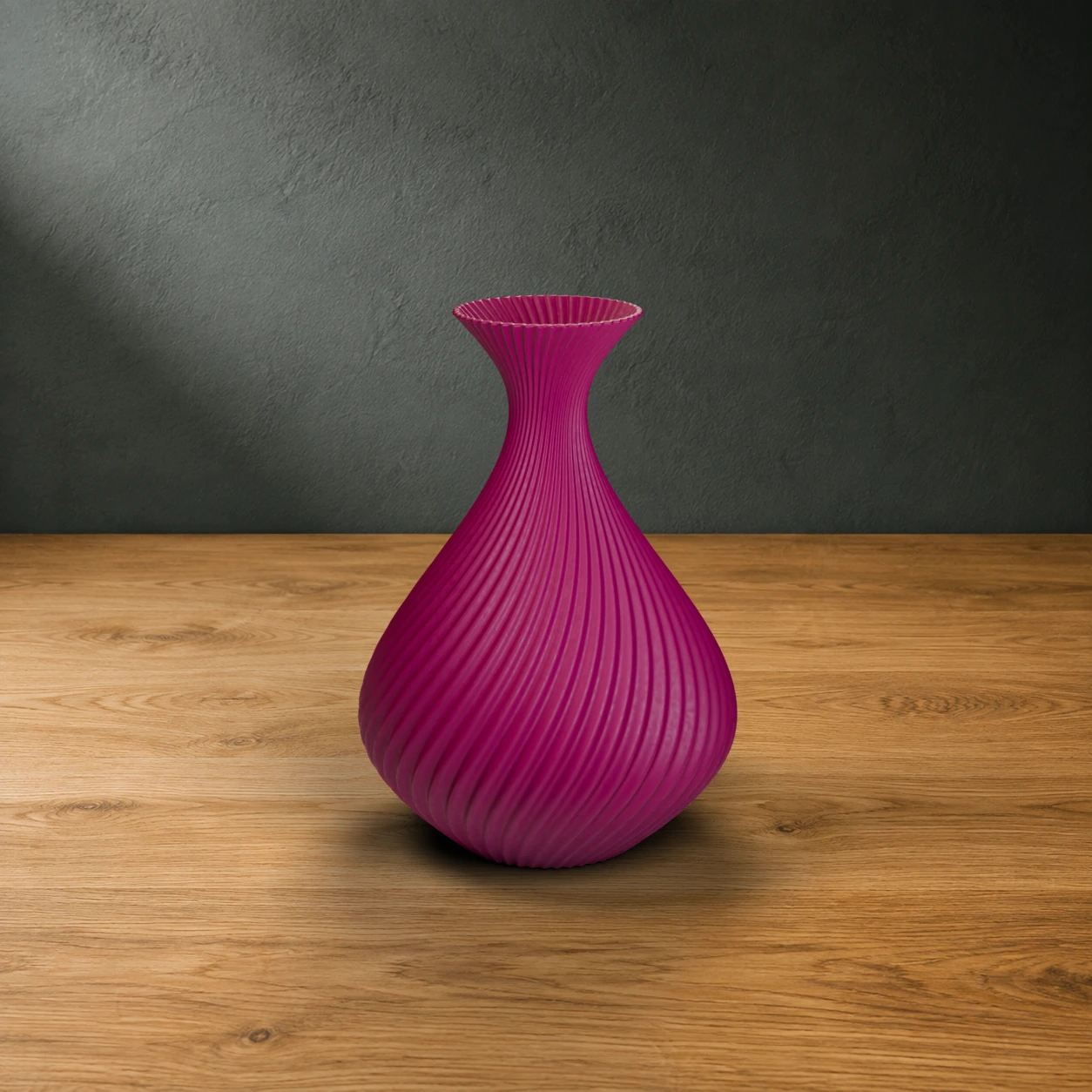 Vaso Pinella in colore Plum