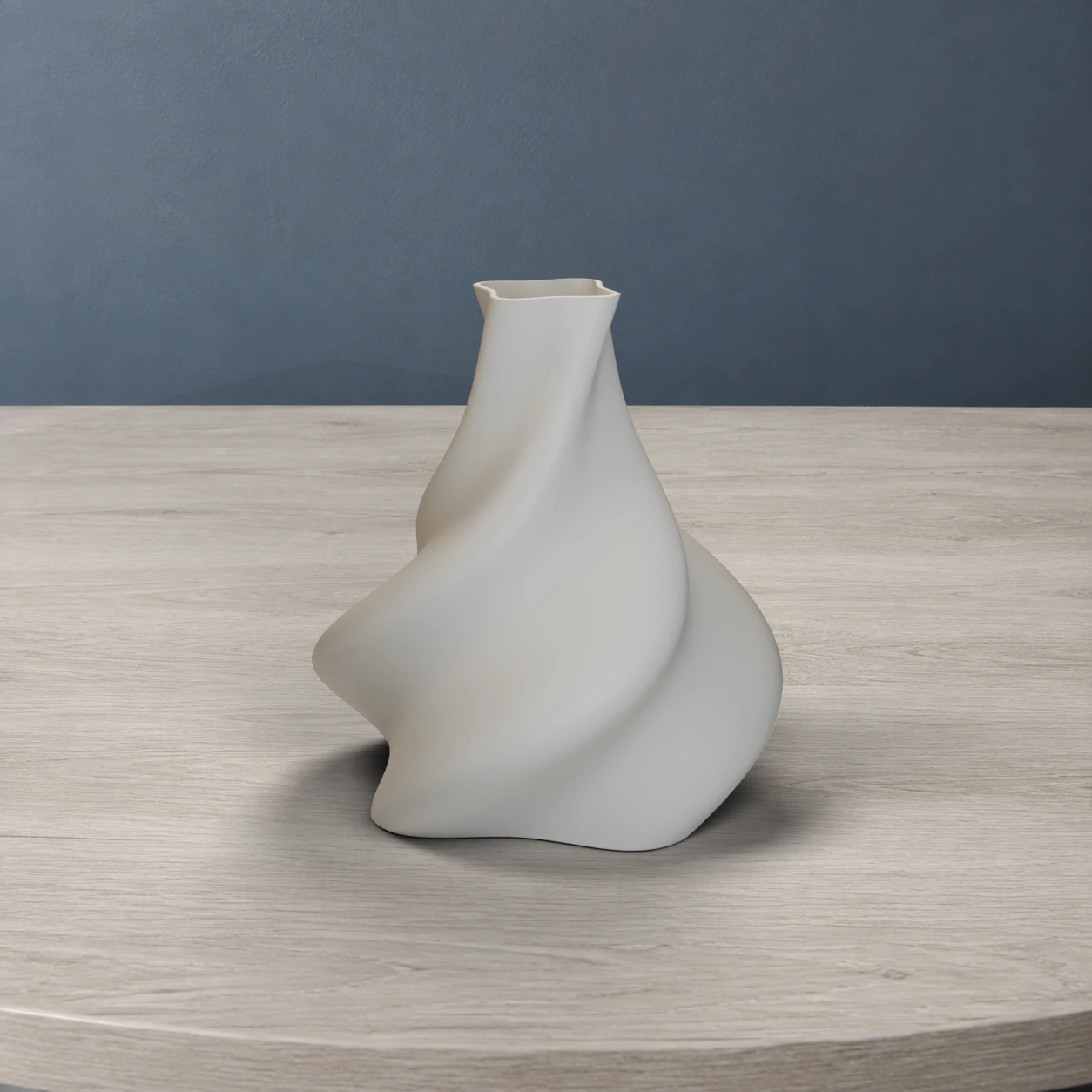 Vaso Pitro in colore Bone White