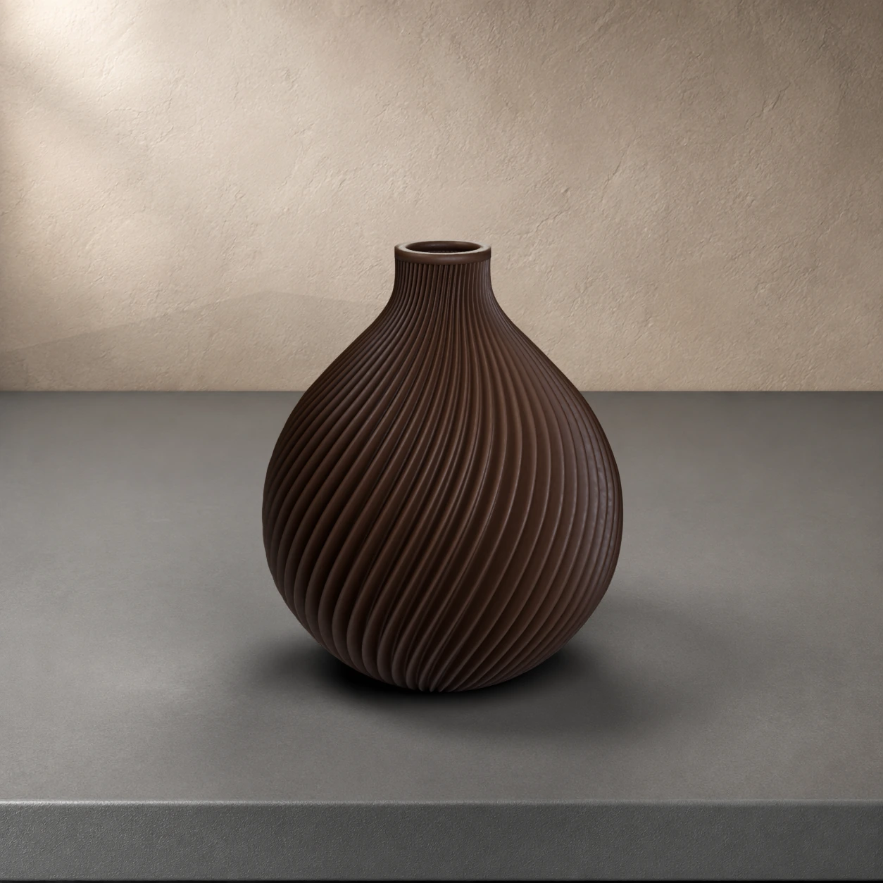 Vaso Vandam in colore Dark Chocolate