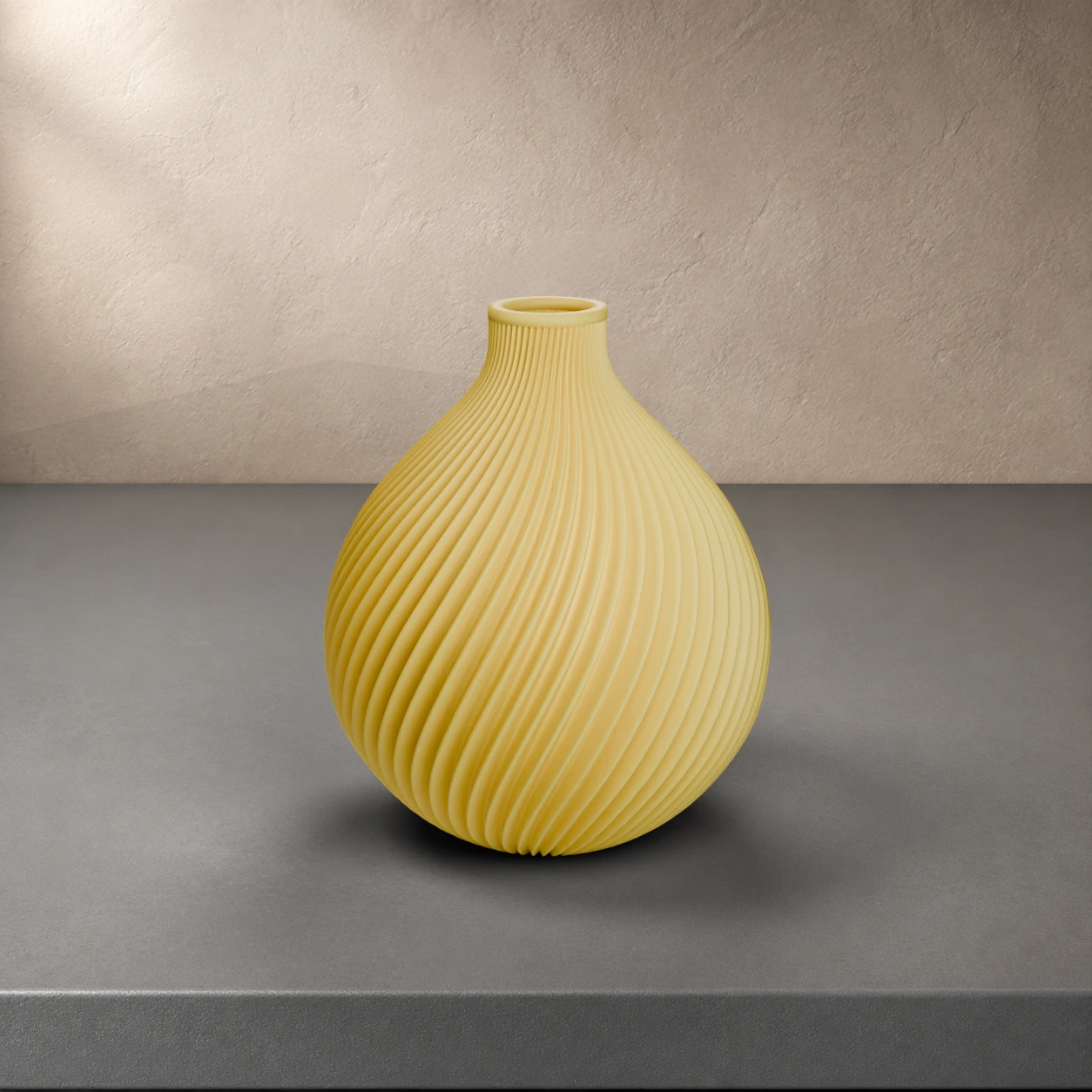 Vaso Vandam in colore Lemon Yellow